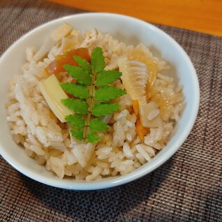 白だし使用☆炊き込むだけで簡単竹の子ご飯